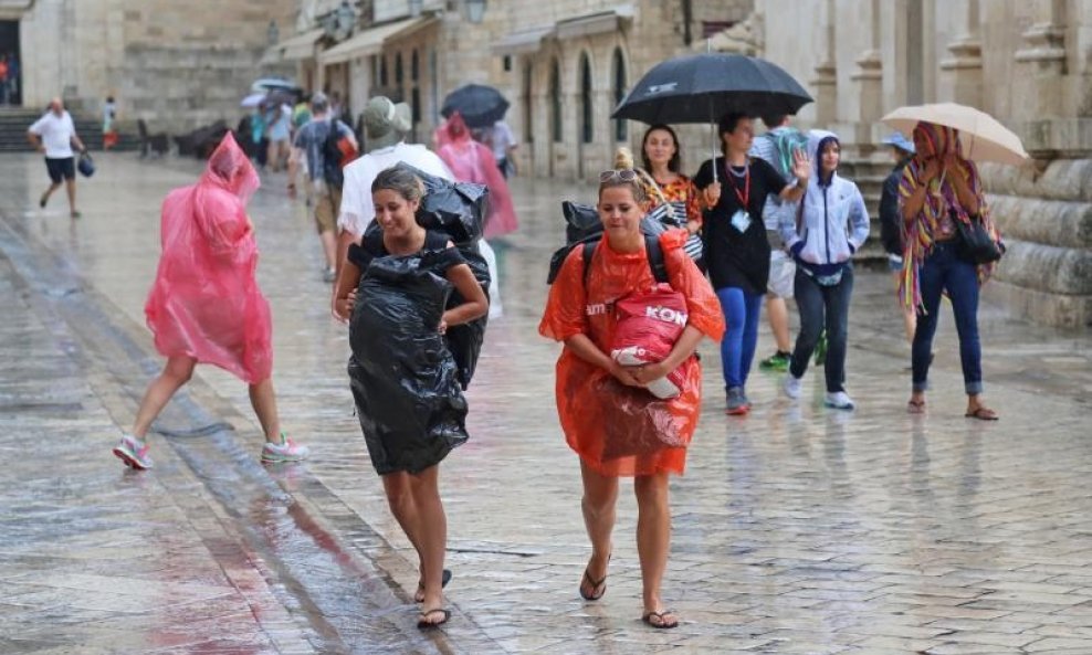 Nevrijeme u Dubrovniku