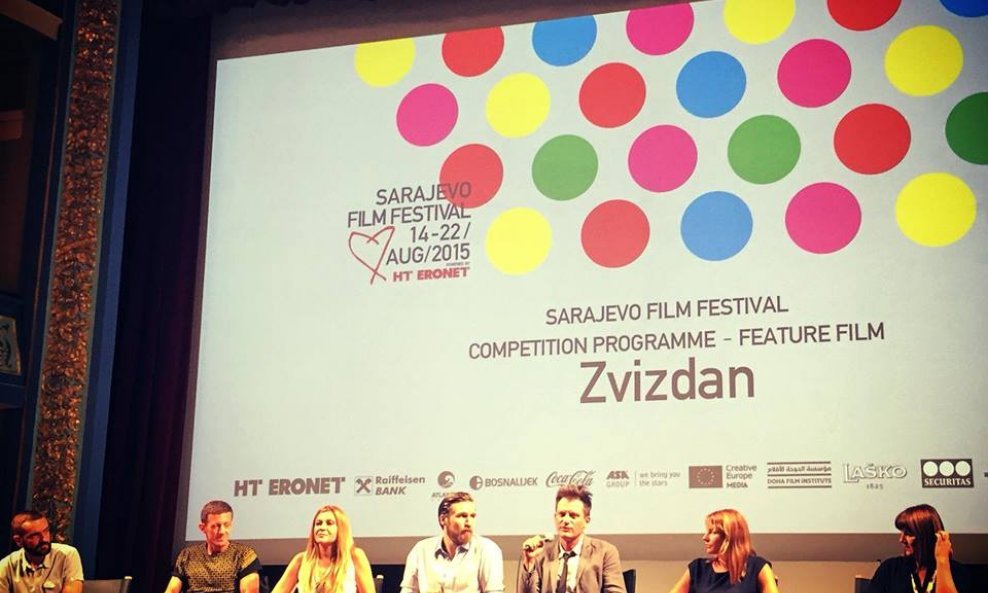 Ekipa filma Zvizdan na press konferenciji u Sarajevu- 2. dan