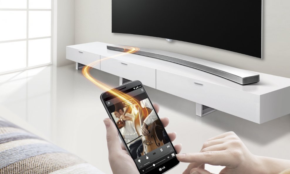 LG Curved Sound Bar