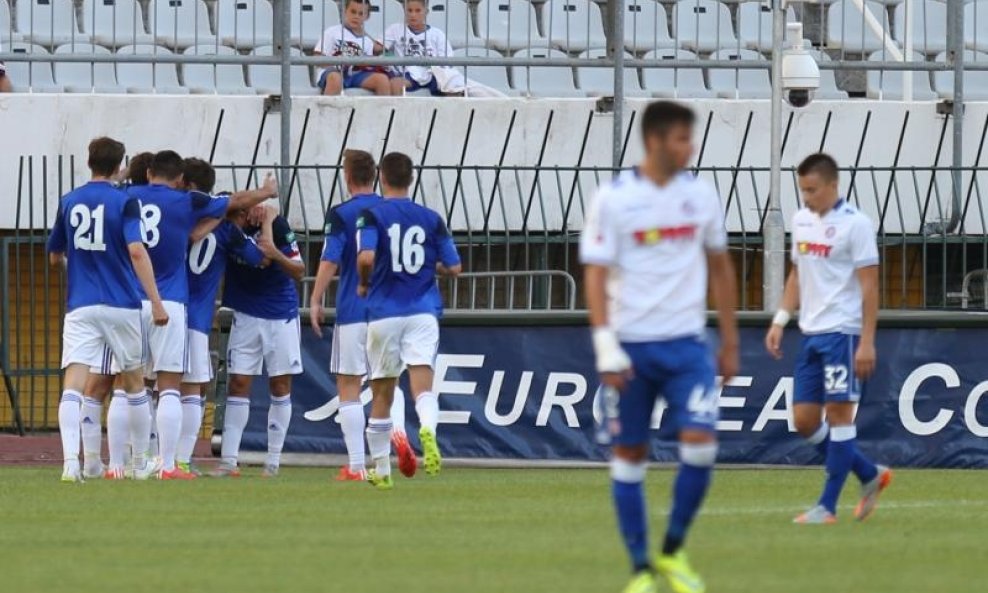 Slaven slavi pogodak Crepulje