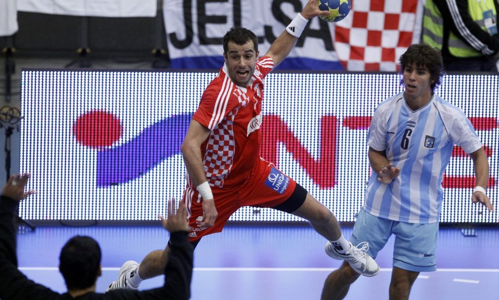 Hrvatska - Argentina, Vedran Zrnić i Diego Simonet