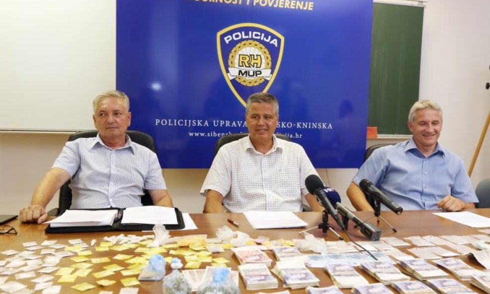 Policija je u Tisnom zapijenila drogu