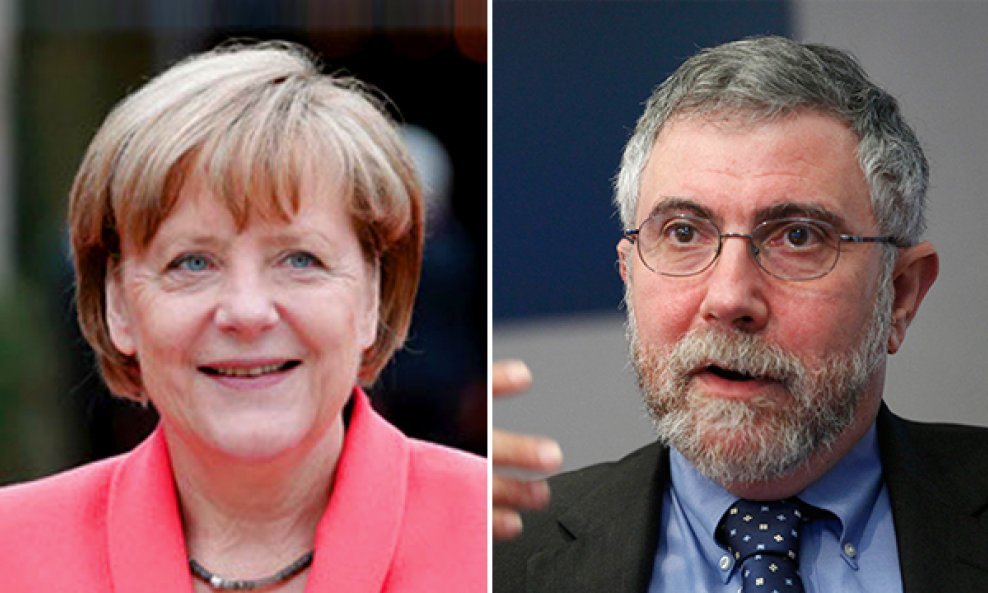Angela Merkel Paul Krugman