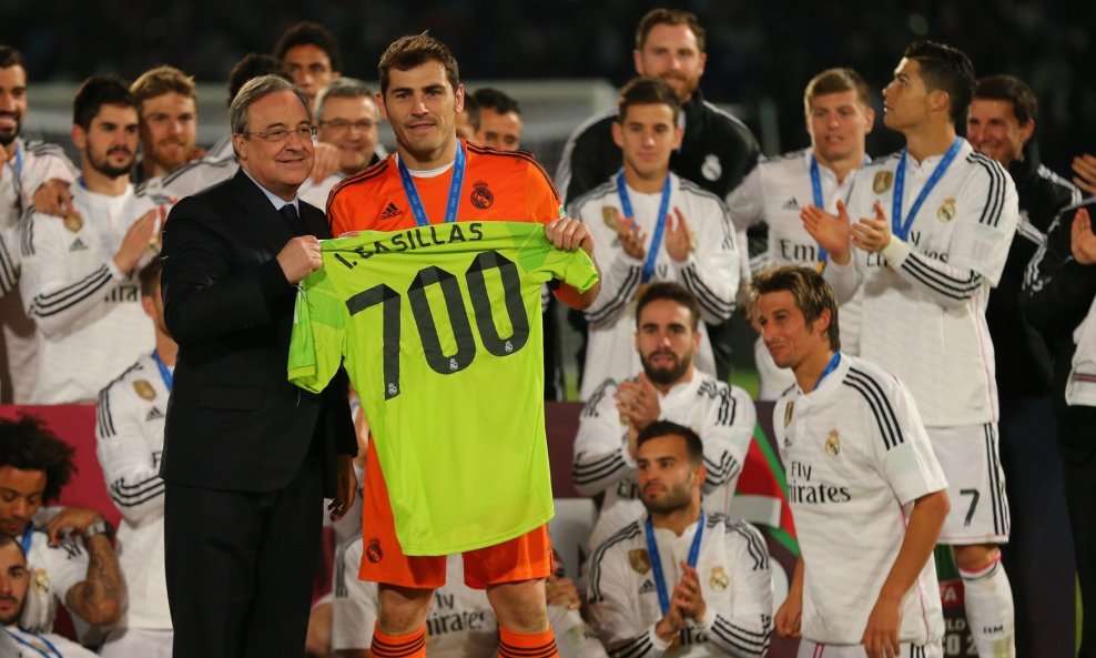 Florentino Perez Iker Casillas