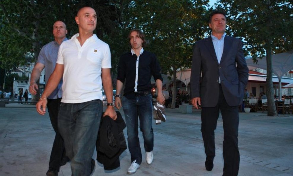 Luka Modrić i Zdravko Mamić