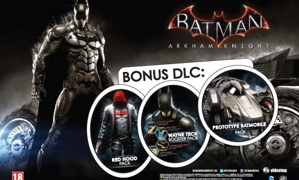 Batman Arkham Knight Special Edition DLC pack