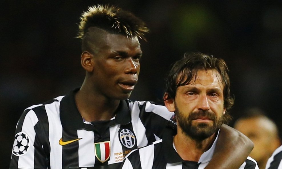 Paul Pogba Andrea Pirlo