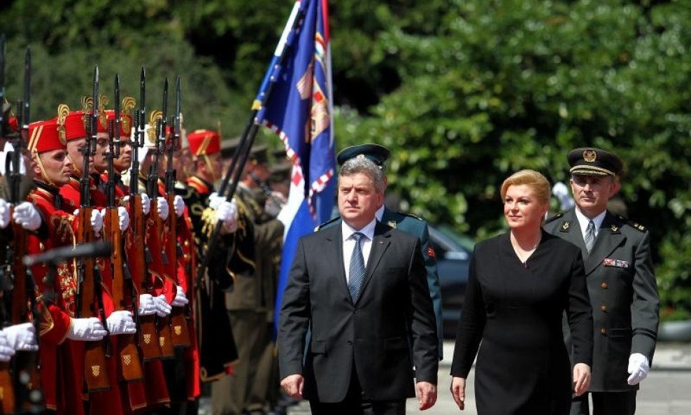 Đorđi Ivanov i Kolinda Grabar Kitarović