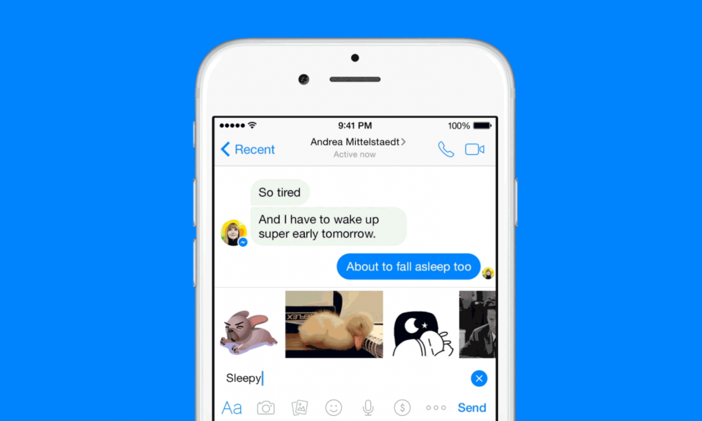 Messenger Content Search