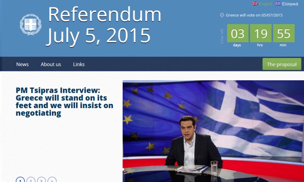Grčka referendum