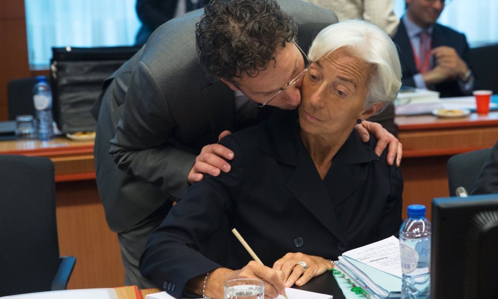 Jeroen Dijsselbloem i Christine Lagarde