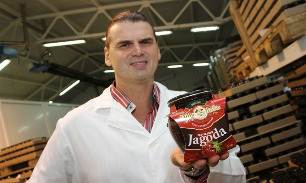 Neb Chupin, vlasnik tvrtke Dida Boža koja se bavi proizvodnjom džemova