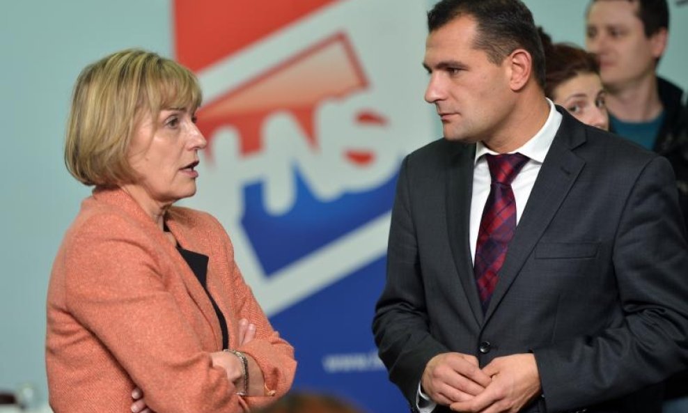 Vesna Pusić i Matija Posavec