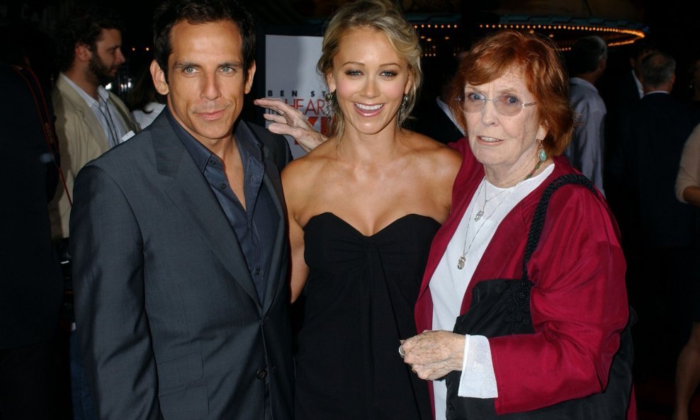 Ben Stiller sa suprugom i majkom Anne Mearom 