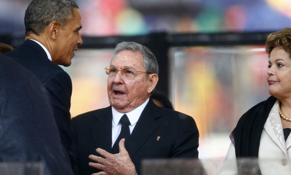 Barack Obama i Raul Castro