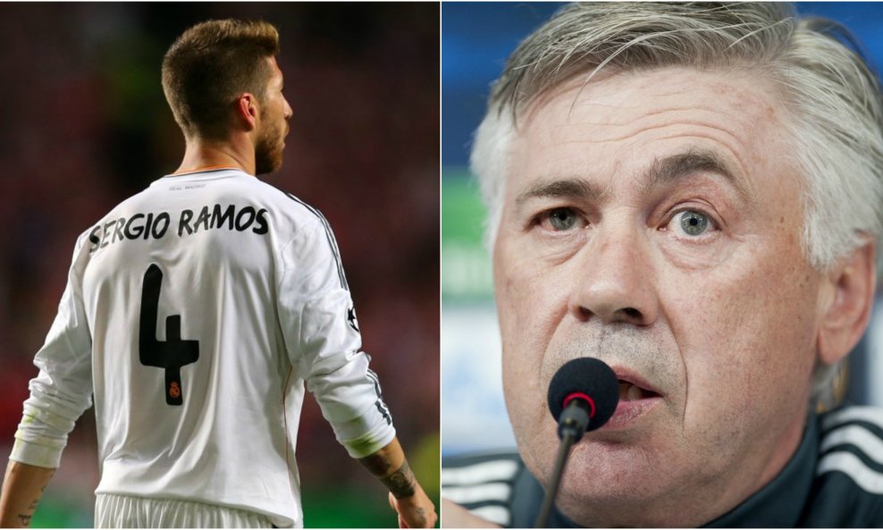 Ancelotti Sergio Ramos