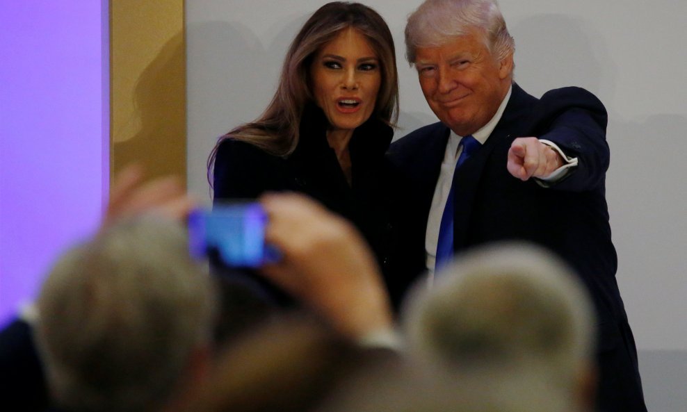 Melania i Donald Trump