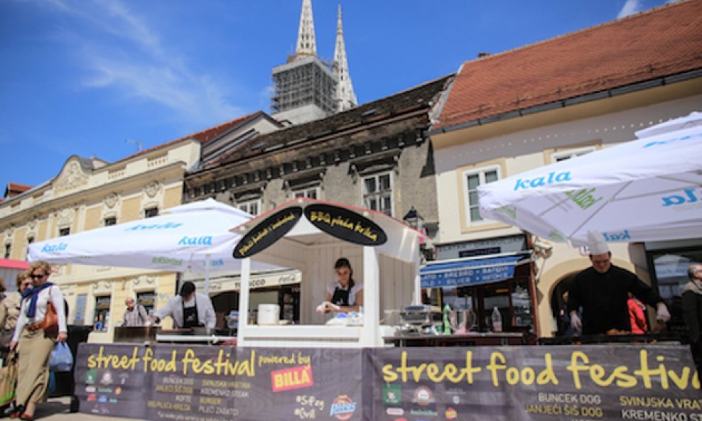 Street Food Festival na Europskom trgu