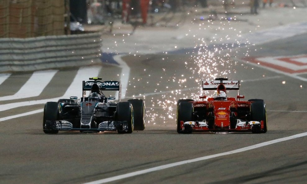 Rosberg i Vettel