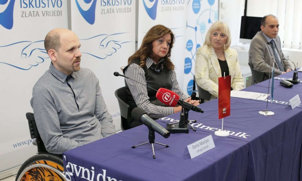 Denis Marijon, Tatjana Dalić, Lidija Hrastić Novak i Vladimir Nišević
