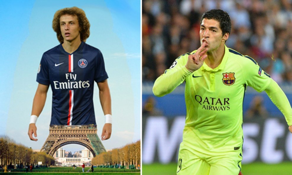 David Luiz, Luis Suarez 2