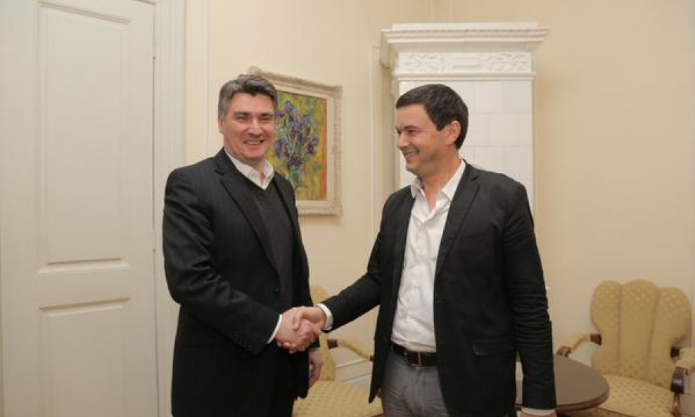 Zoran Milanović i Thomas Piketty
