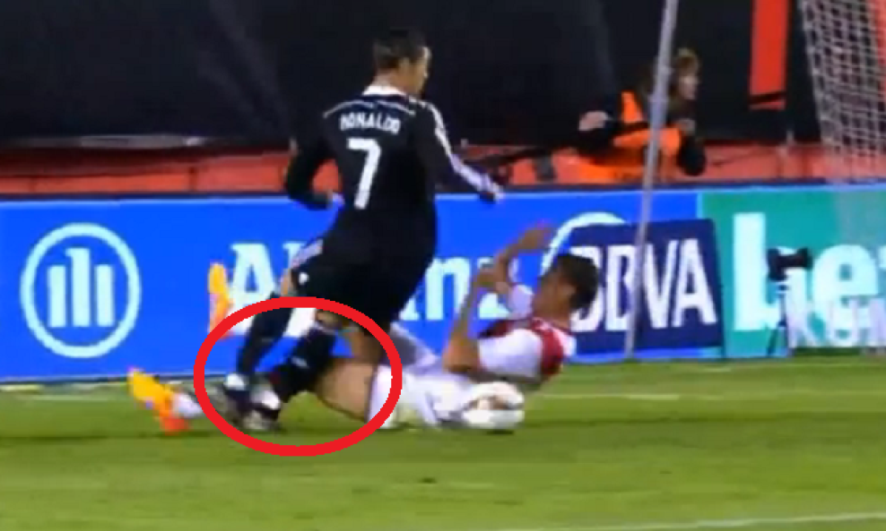 Prekršaj nad Ronaldom