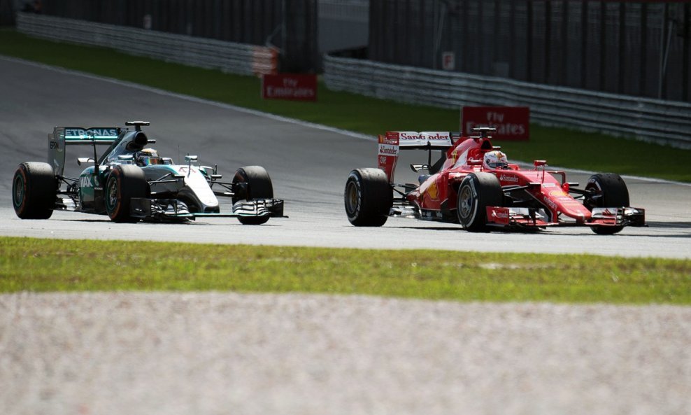 Lewis Hamilton i Sebastian Vettel
