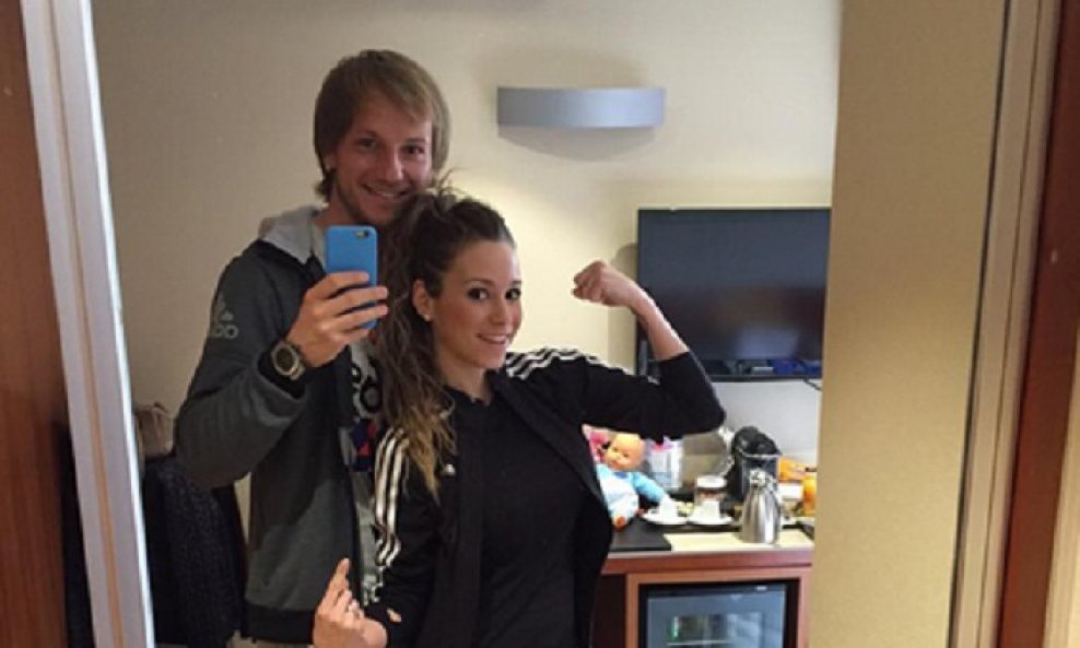 Ivan Rakitić i supruga