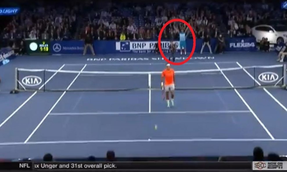 klinac vs federer