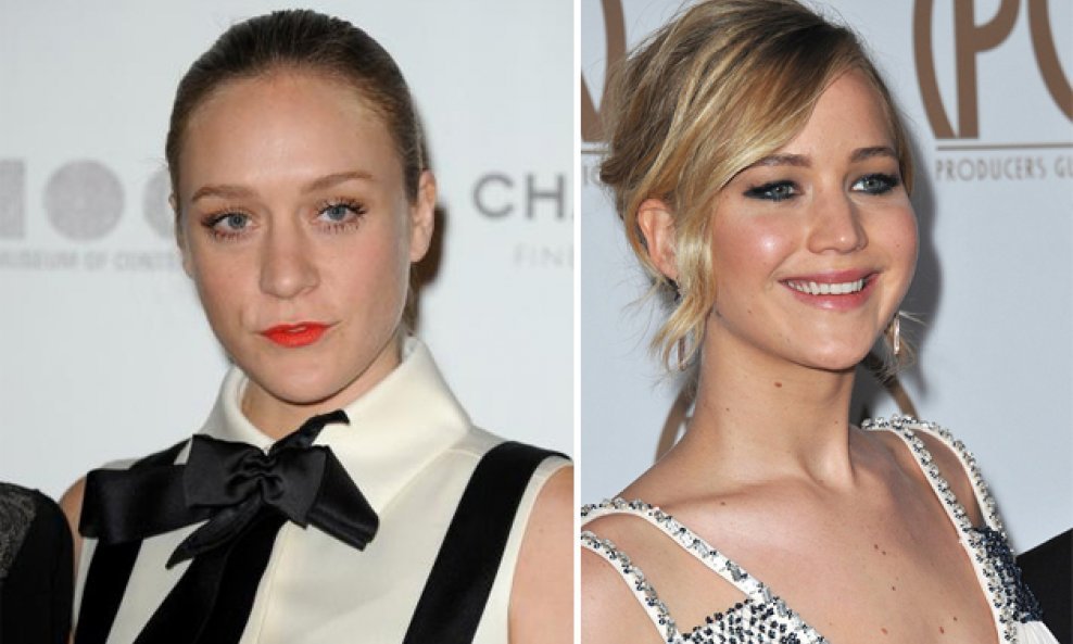 Chloe Sevigny i Jennifer Lawrence 