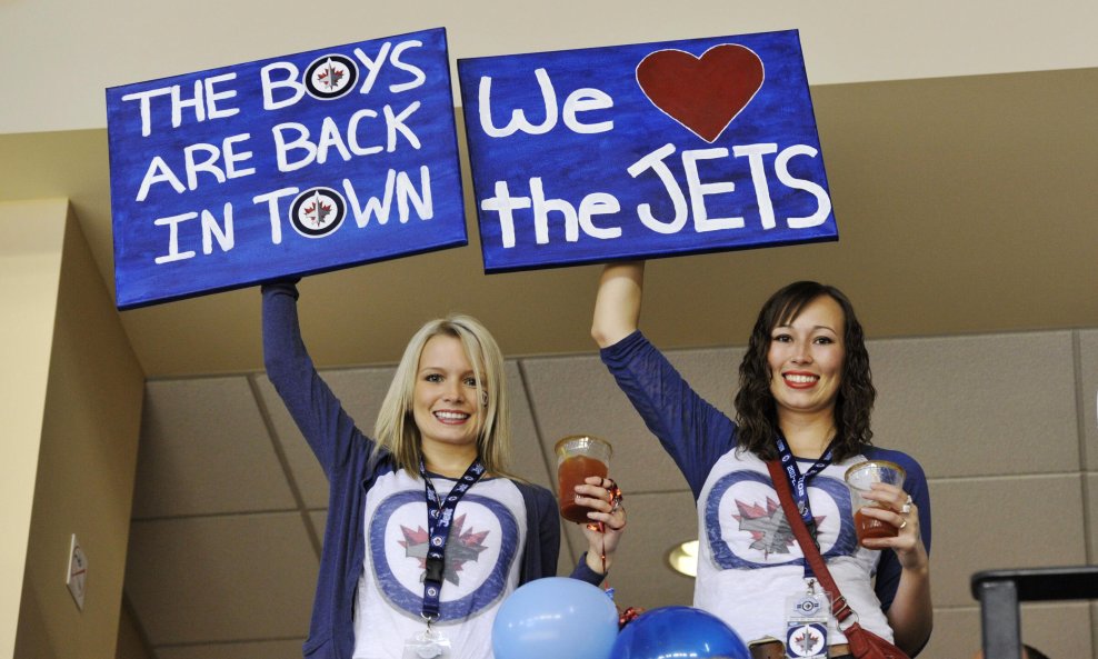 Navijačka groznica u Winnipegu