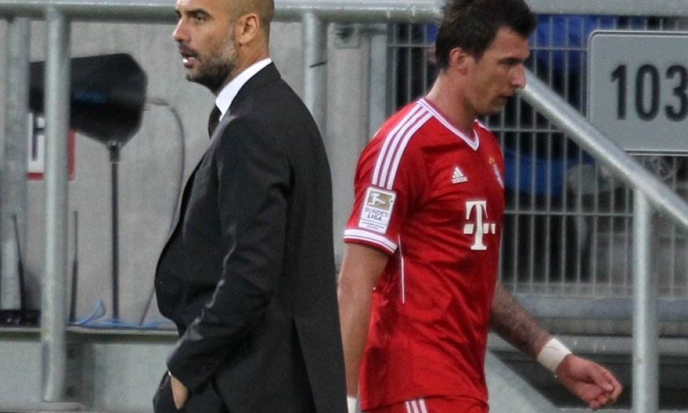Guardiola  Mandžukić