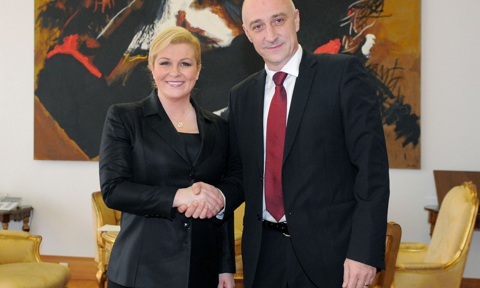 Kolinda Grabar Kitarović i Ivan Vrdoljak