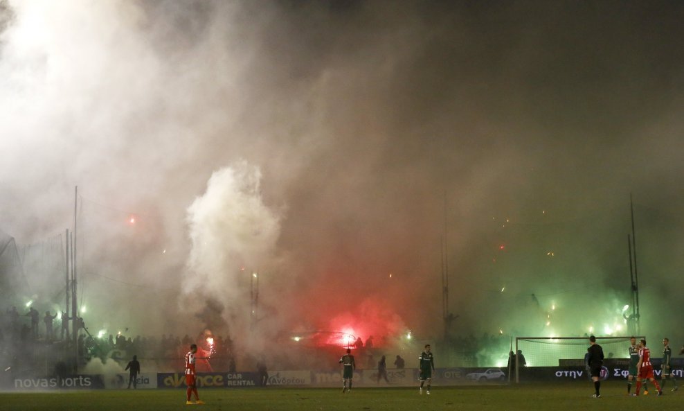Panathinaikos - navijači - Grčka