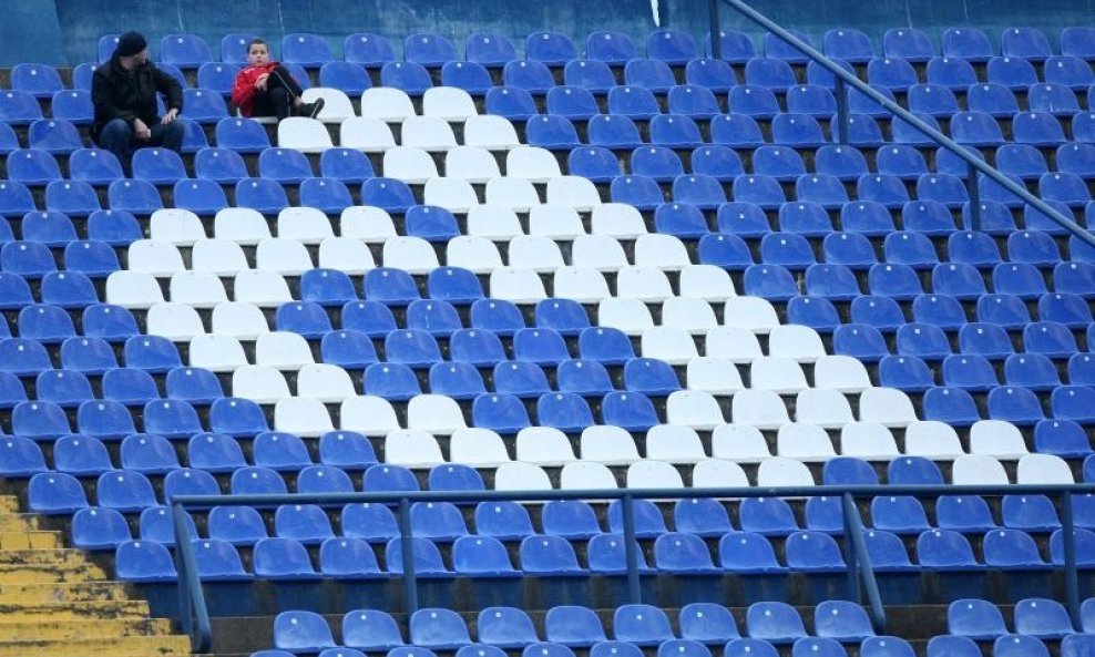 Prazni Maksimir Dinamov stadion