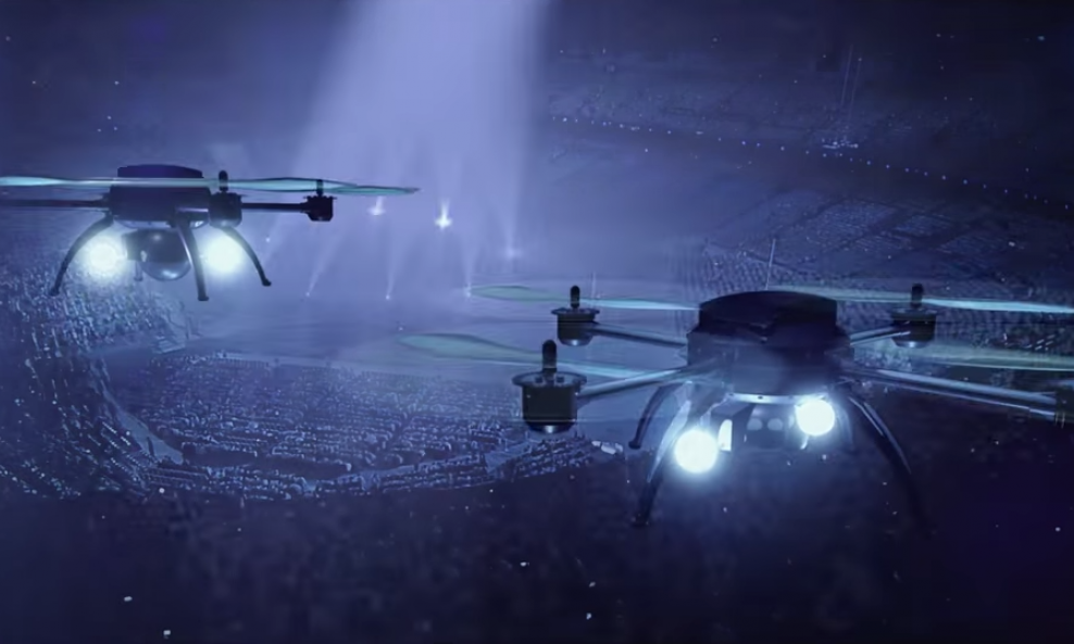 AIR 2015 Arena Amsterdam Drone Entertainment Show