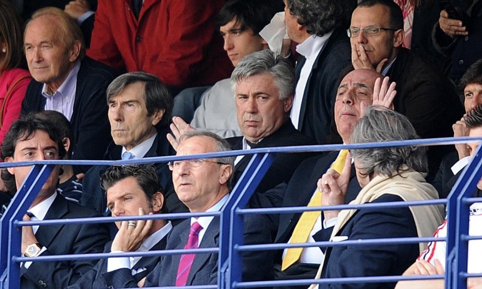 Ariedo Braida, Carlo Ancelotti i Adriano Galliani