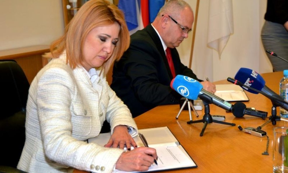 Milanka Opačić i Mirko Duspara