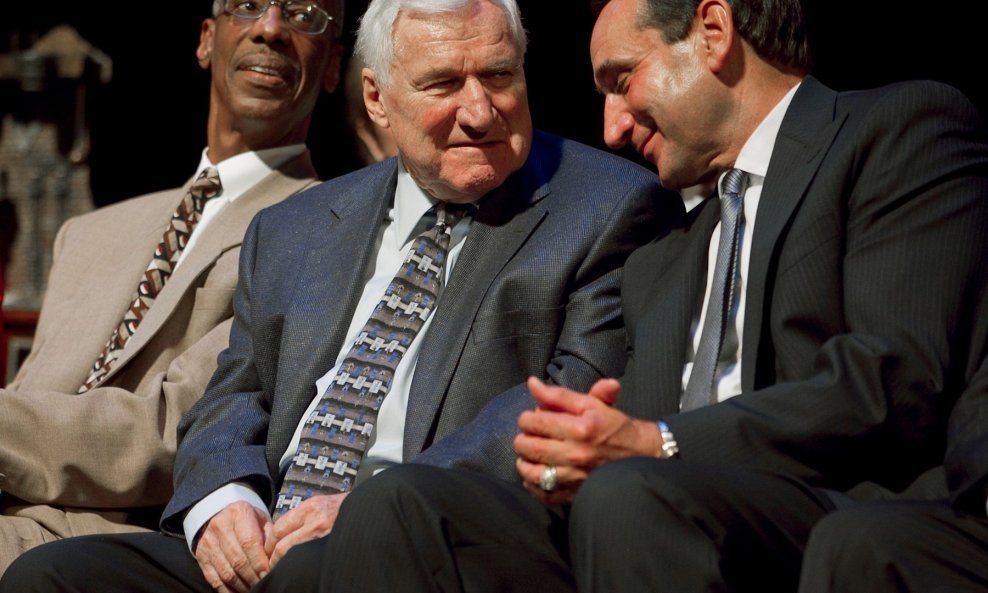 Dean Smith i Mike Krzyzewski