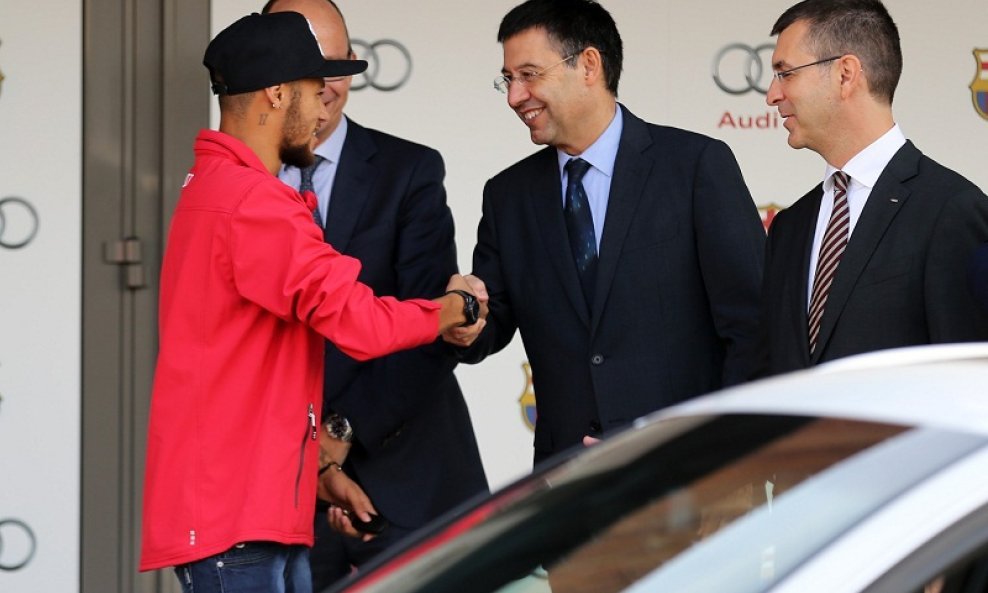 Neymar i Bartomeu