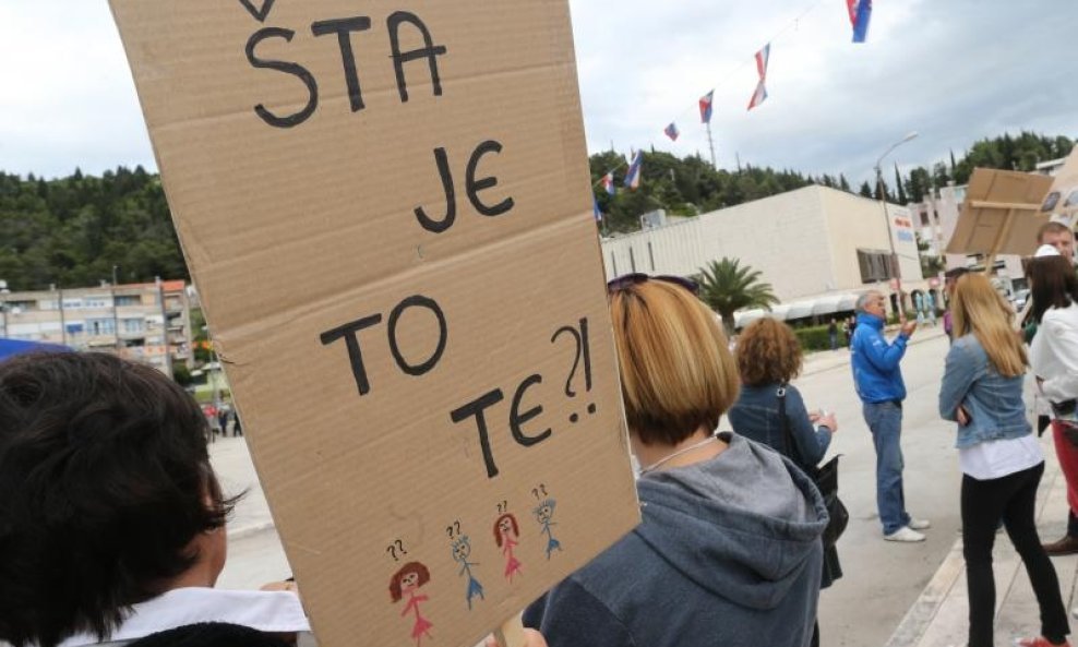 ploče prosvjed termoelektrana