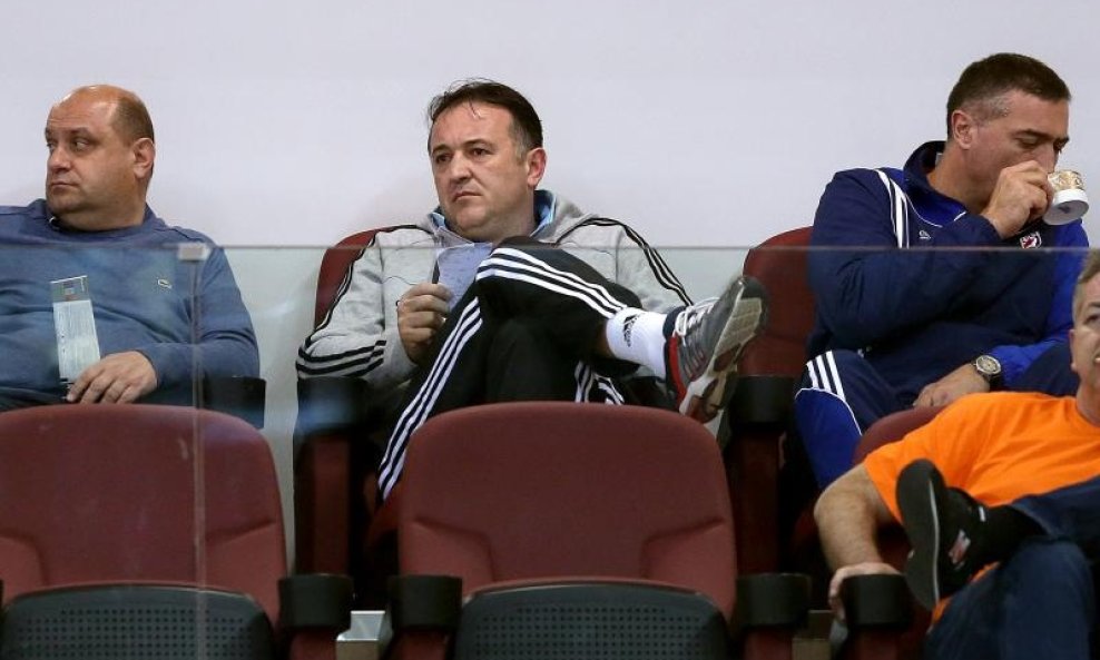 Slavko Goluža prati utakmicu Poljska - Švedska