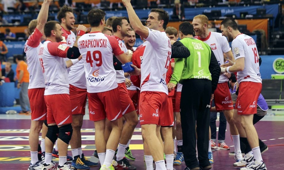 Poljaci slave nakon pobjede nad Šveđanima Poljska - Švedska