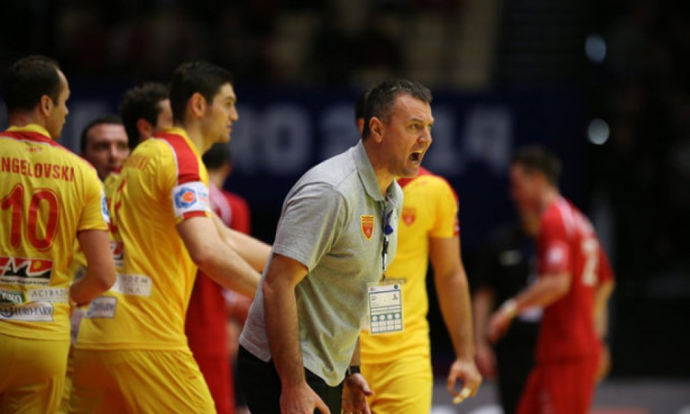 Ivica Obrvan na klupi makedonske reprezentacije
