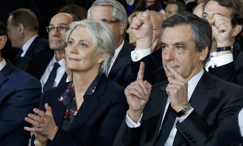 Francois Fillon sa suprugom Penelope