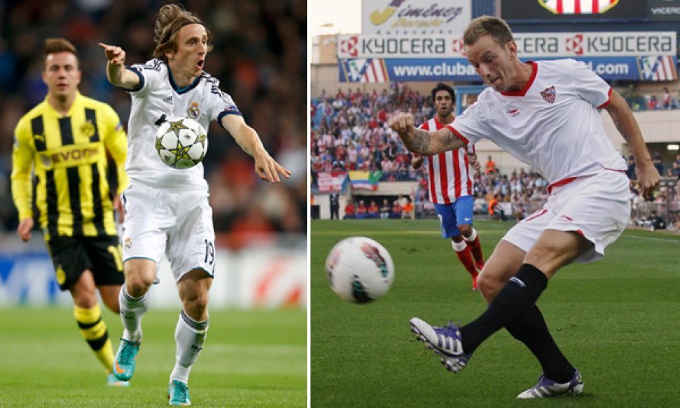 Luka Modrić i Ivan Rakitić