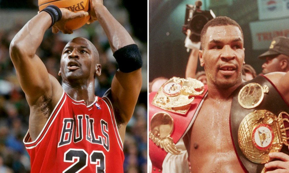 Michael Jordan i Mike Tyson