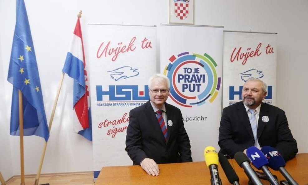 Ivo Josipović i Silvano Hrelja