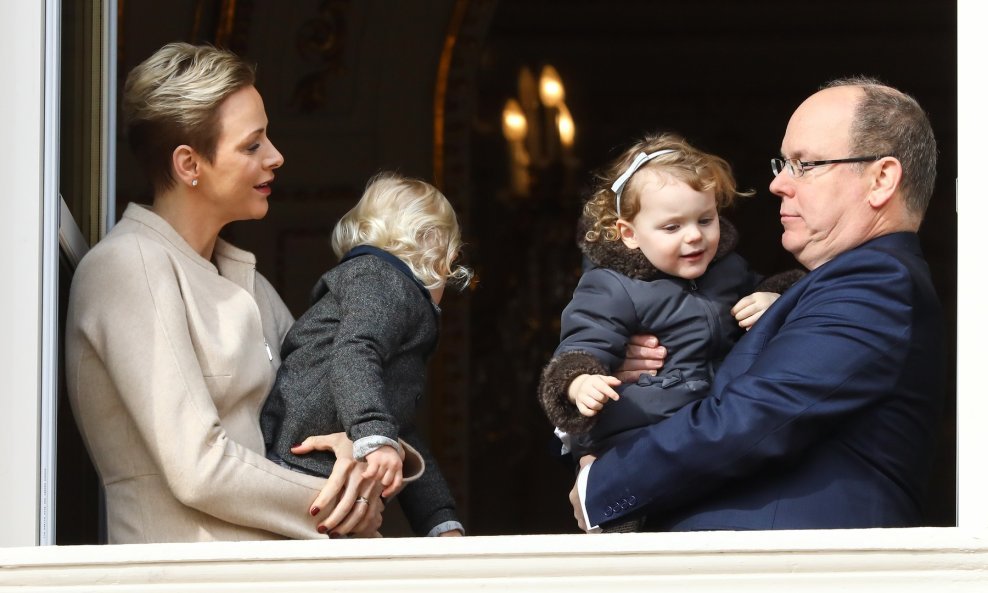 Albert i Charlene s blizancima Jacquesom i Gabrielle